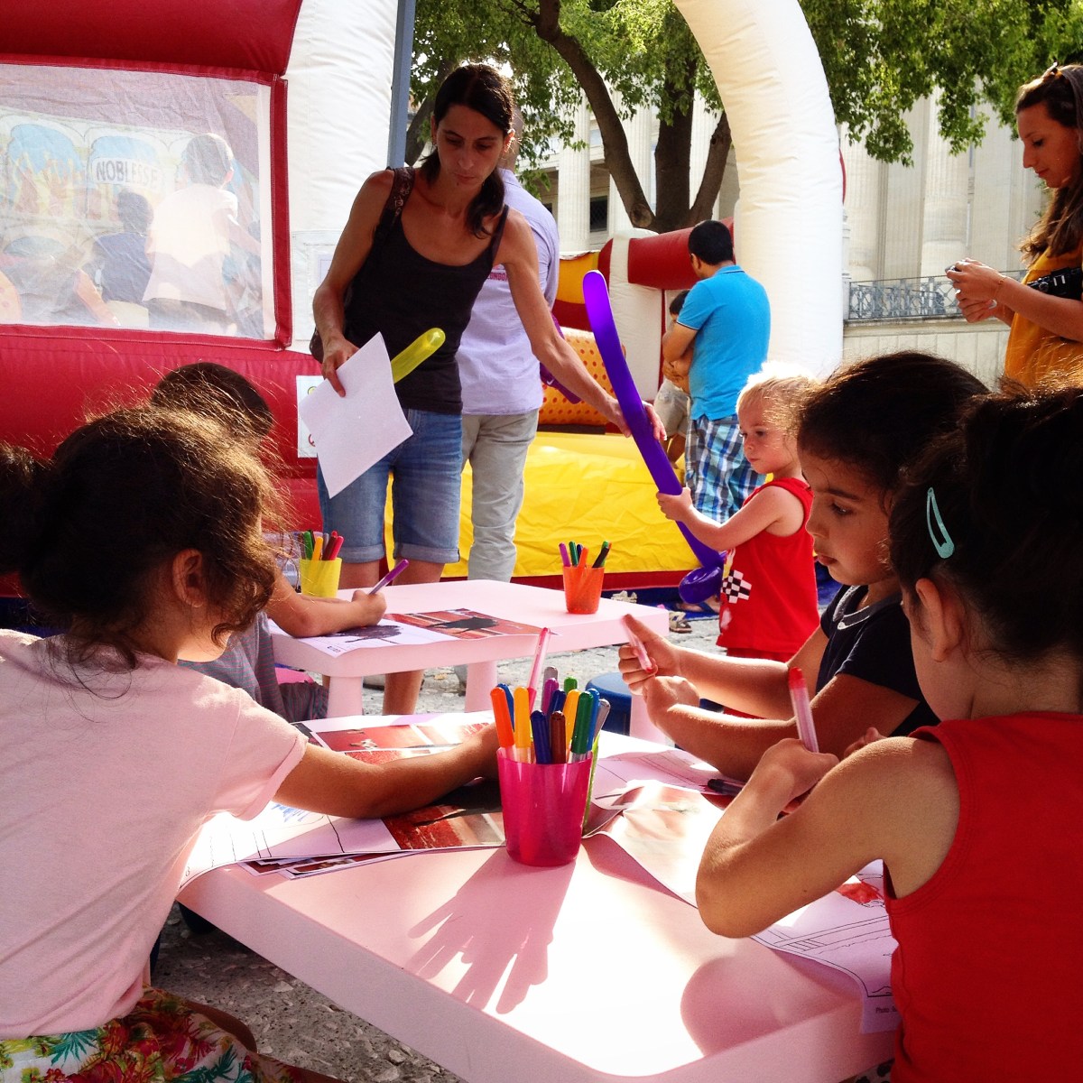 Atelier coloriage pour les filles
