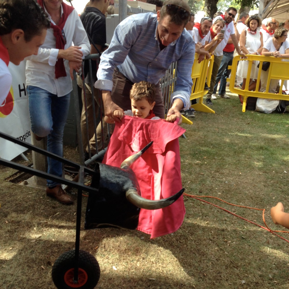 Le banderillero Miguelito en professeur