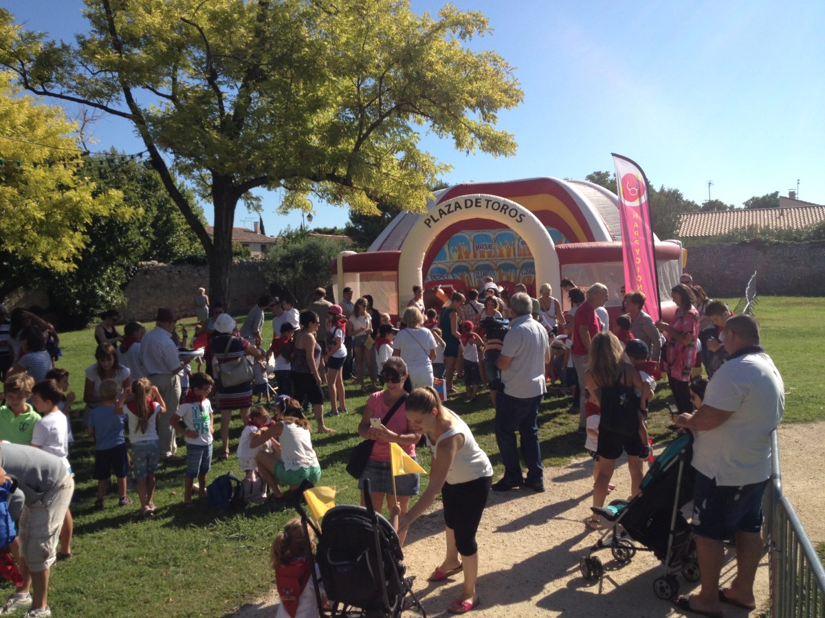 Succès de la structure gonfable