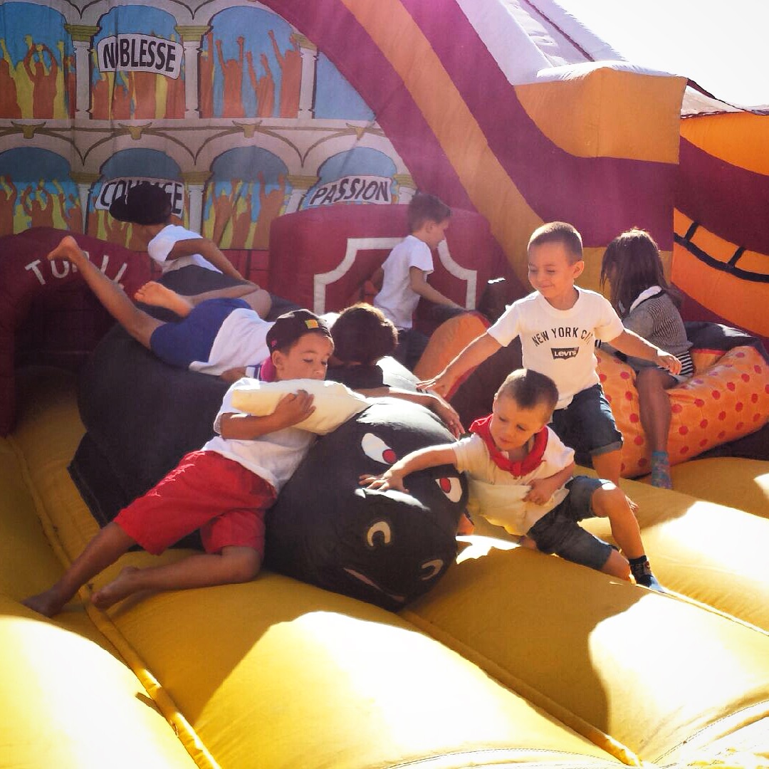 Succès de la structure gonfable