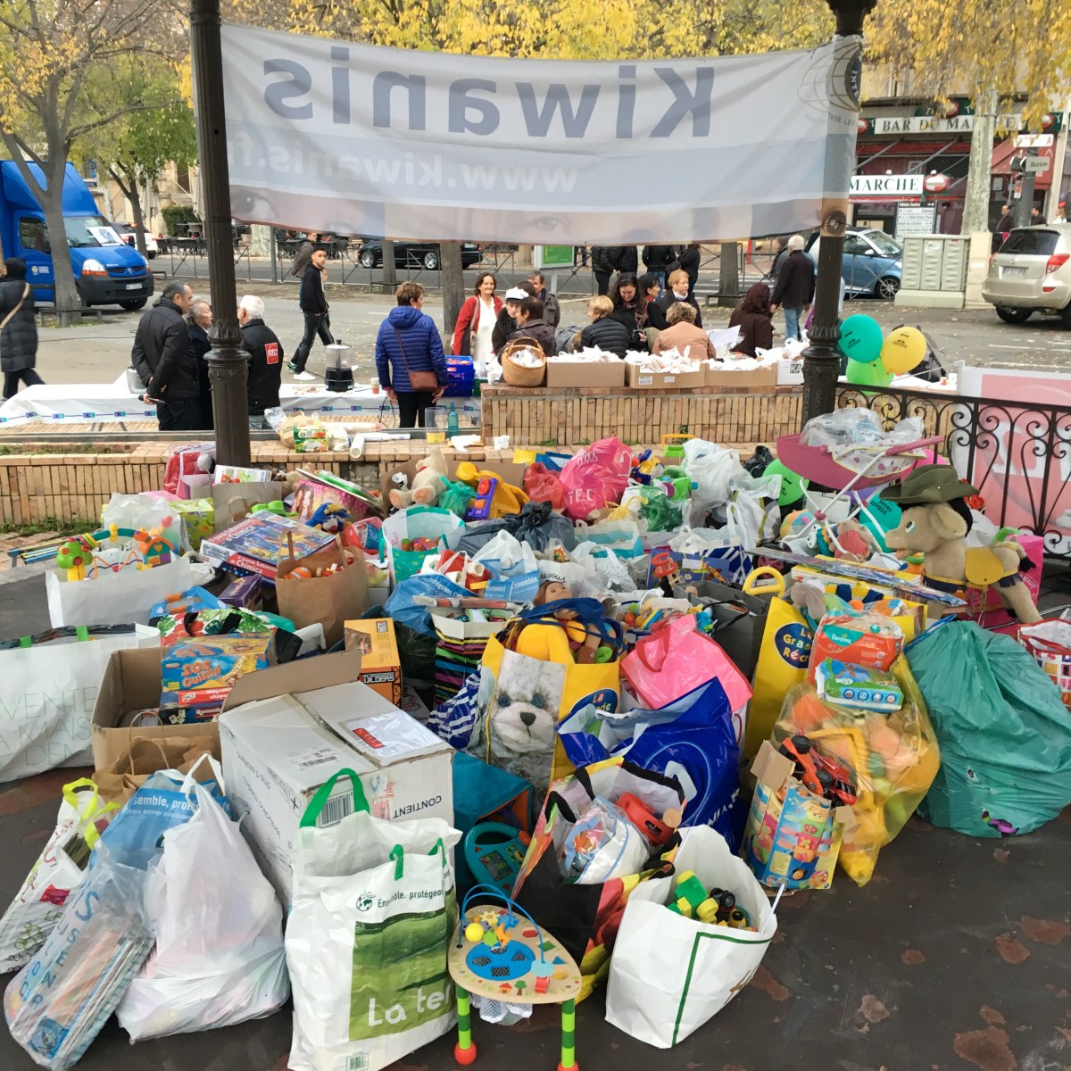 Récolte de jouets du Kiwanis