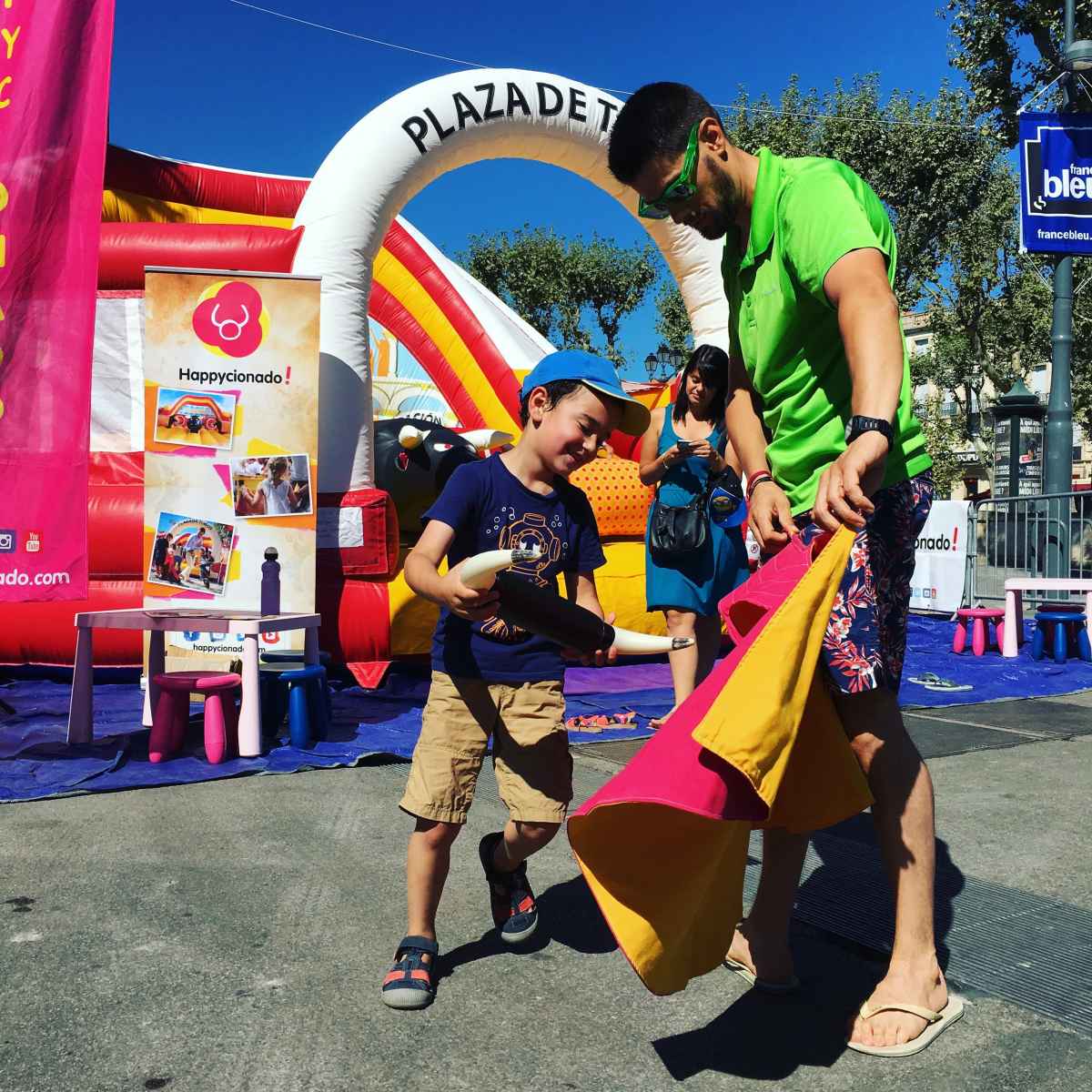 Aficionados père et fils