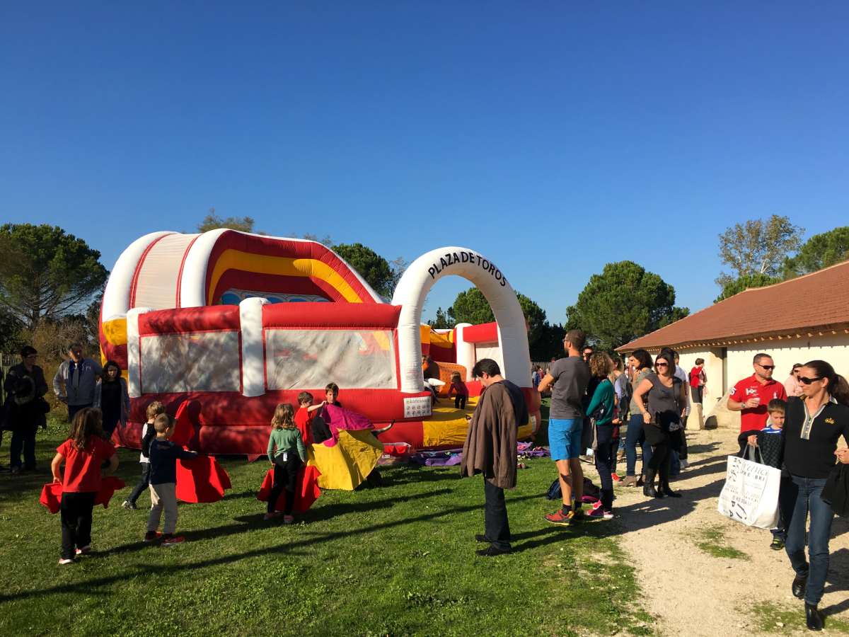 Beaucoup de monde au Musée de la Camargue