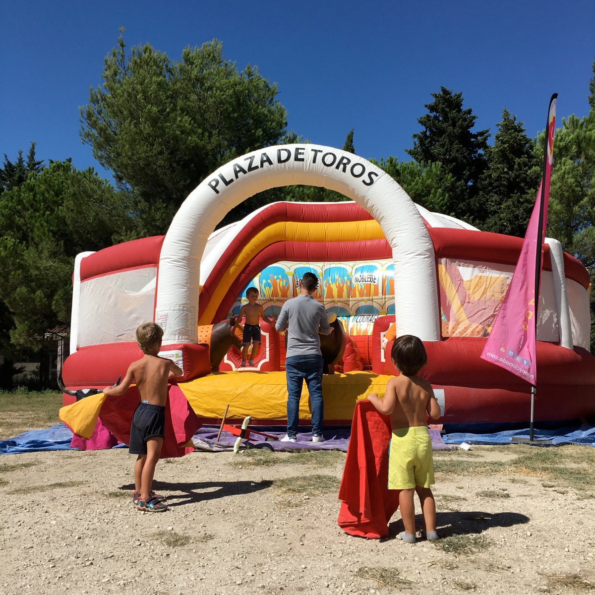 Chateau gonflable à Arles
