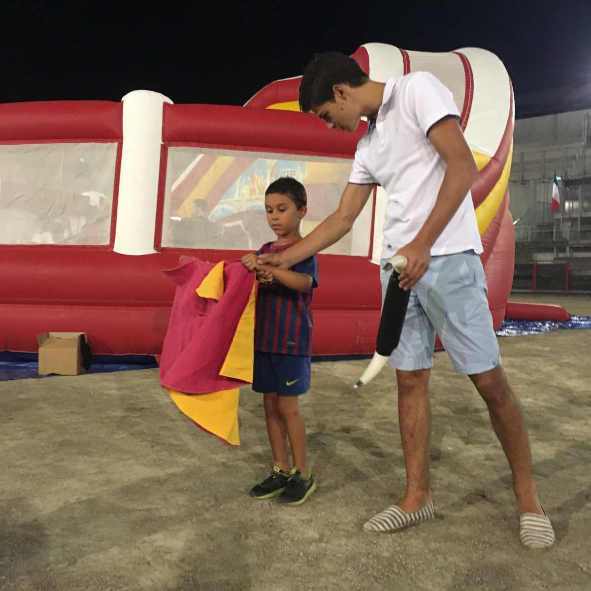 El Rafi et un futur torero